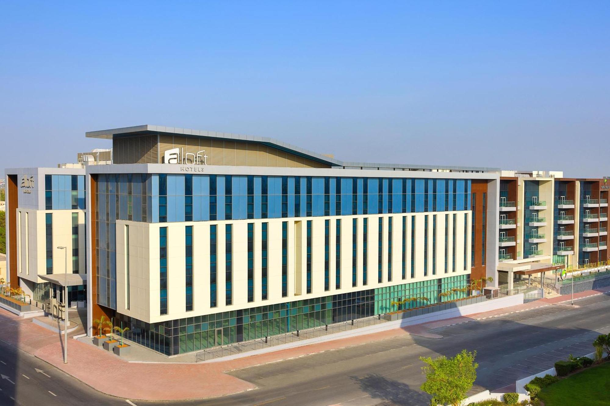 Готель Aloft Dubai Airport Екстер'єр фото